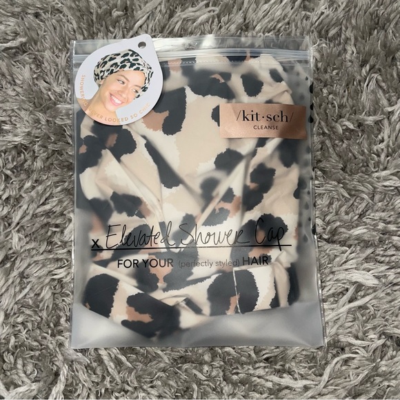 Kitsch Hair Kitsch Leopard Print Elevated Shower Cap Poshmark